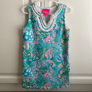 Lily Pulitzer girls shift dress. Size M (6-7)